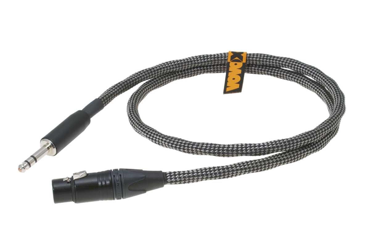 

[Officially Imported] VOVOX Sonorus Direct S MicrophoneLine Cable, 100cm, XLR Female to TRS 6.3314