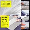 Gel Pillow [A New Zero-Gravity Feeling] Zero-Gravity Pillow GRAVITY TECH Type 2 Smooth Fit, Approx. 55 X 36 X 6 Cm, with Height Adjustment Sheet,