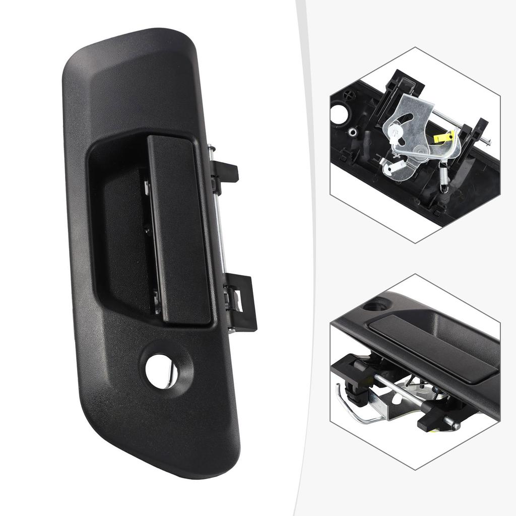 Car Tailgate Handle Trunk Handle Non-deformation Wear-resistant 90606-4JG0B ABS For Car Tailgate Replacement 90606-4JG0B