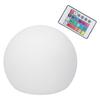 LED Ball Light RGBW Globe Lamp Night Light with 16 Color Dimmable 4 Modes 24 Key Remote Control 12x12cm