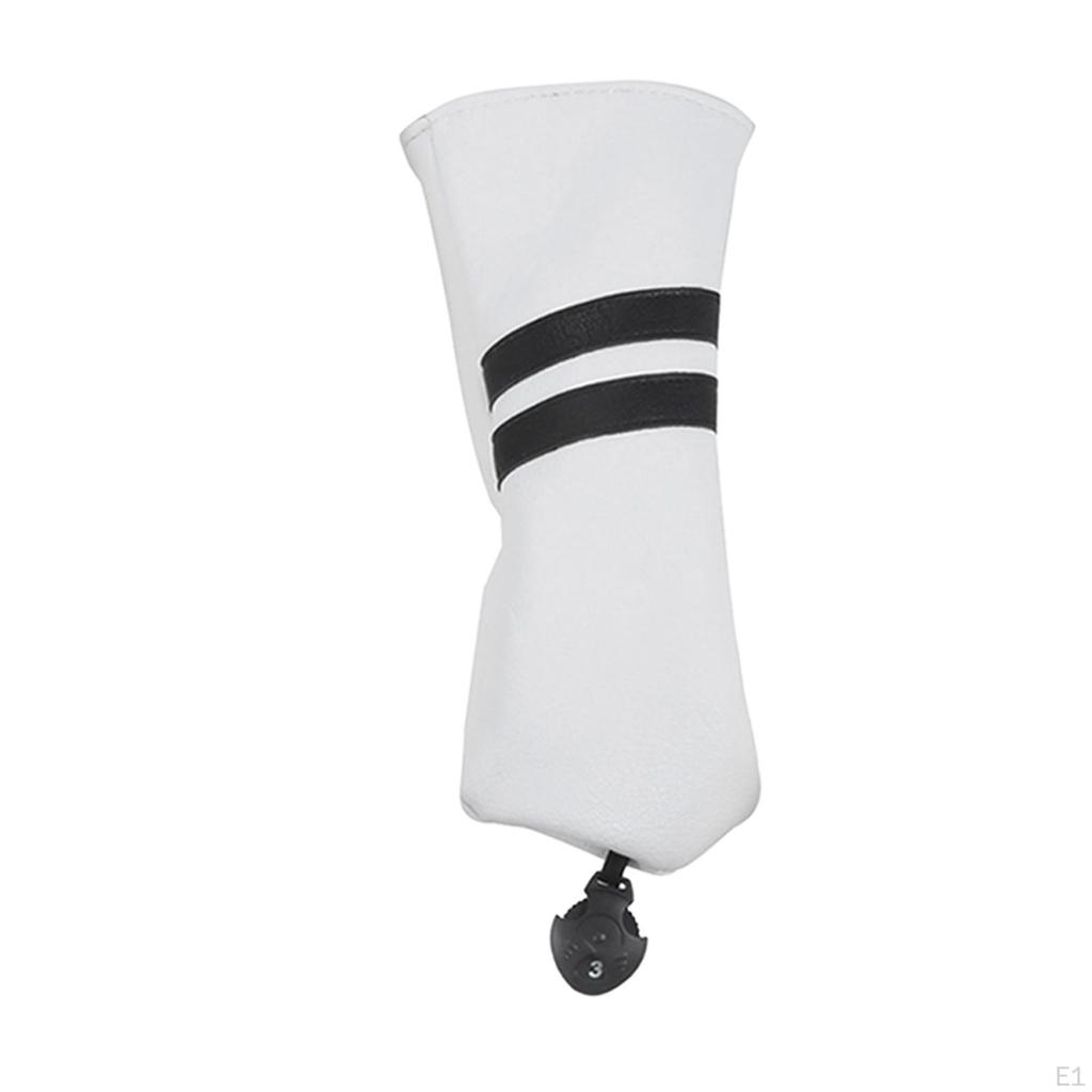 1 Set of Golf Club Head Cover Wood Covers Waterproof Protection Embroidered Patterned Accs