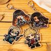 Anime Gachiakuta Keychain Riyo Rudo Zanka Enjin Jabba Tamsy Semiu Amo Jabba Wonger Gris Guita Follo Gachi Keyrings Fans Gifts