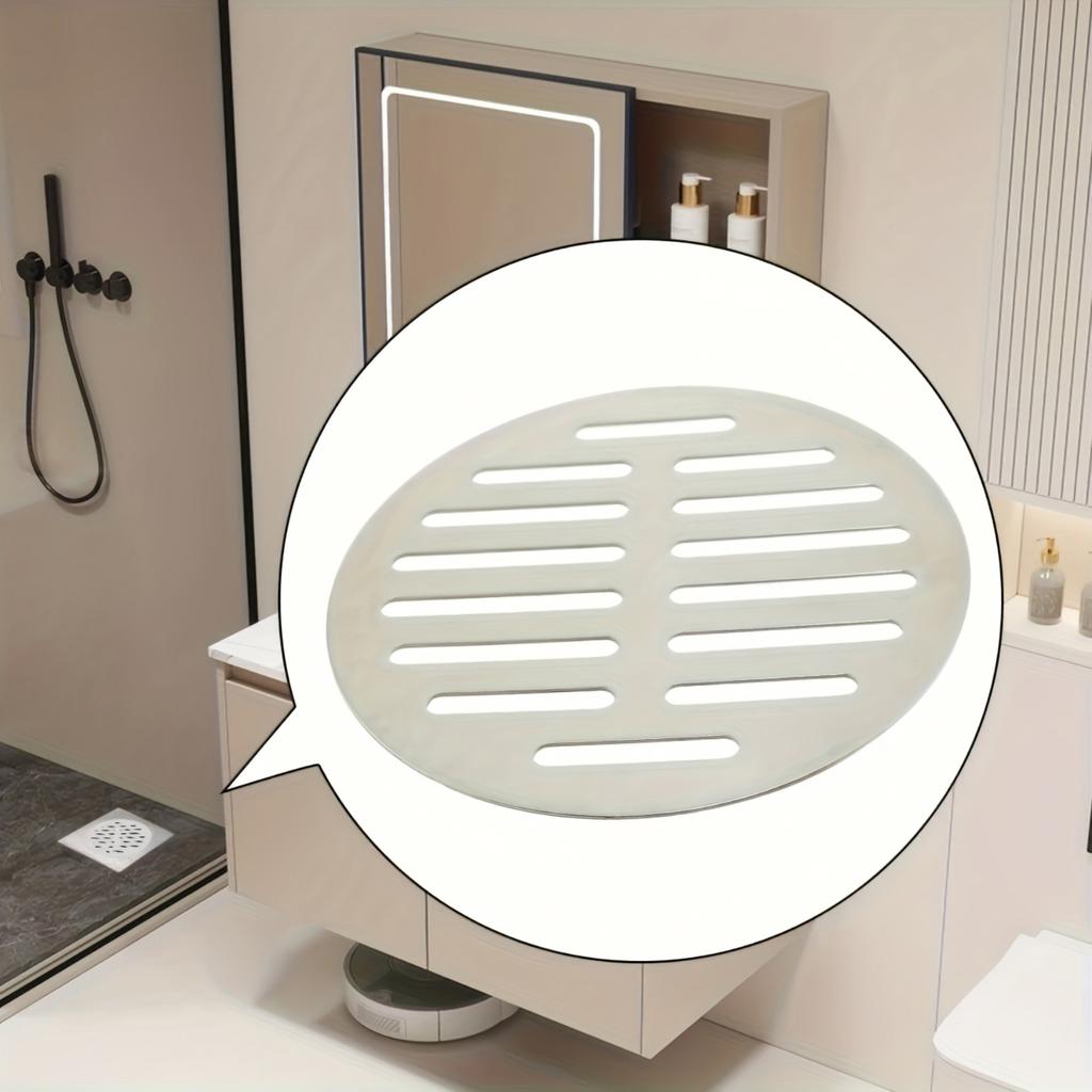 Round Stainless Floor Cover, Shower Strainer for Bathroom Kitchen
