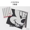 Towel Research Institute Disney Character Disney Modern Bath Towel Mickey Mouse 2-Piece Set Fluffy