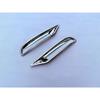 For Lexus TX 350 550H 2025 2026 Car Accessories ABS Chrome Rear Reflector Fog Light Lamp Cover Trim Bezel Frame Styling Garnish