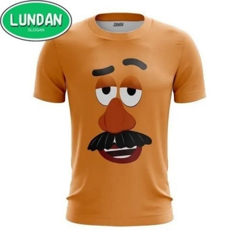 Neues personalisiertes Cartoon-Hasen-T-Shirt für Herren mit Streetstyle-Kurzärmeln und schnelltrocknendem Stoff, bequem