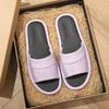 Fashion Walk Around Home Slippers for Men House Indoor Genuine Leathe Soft Shoes Sabot Fun Low Price Summer Sale Adult Y2k Sandals Man