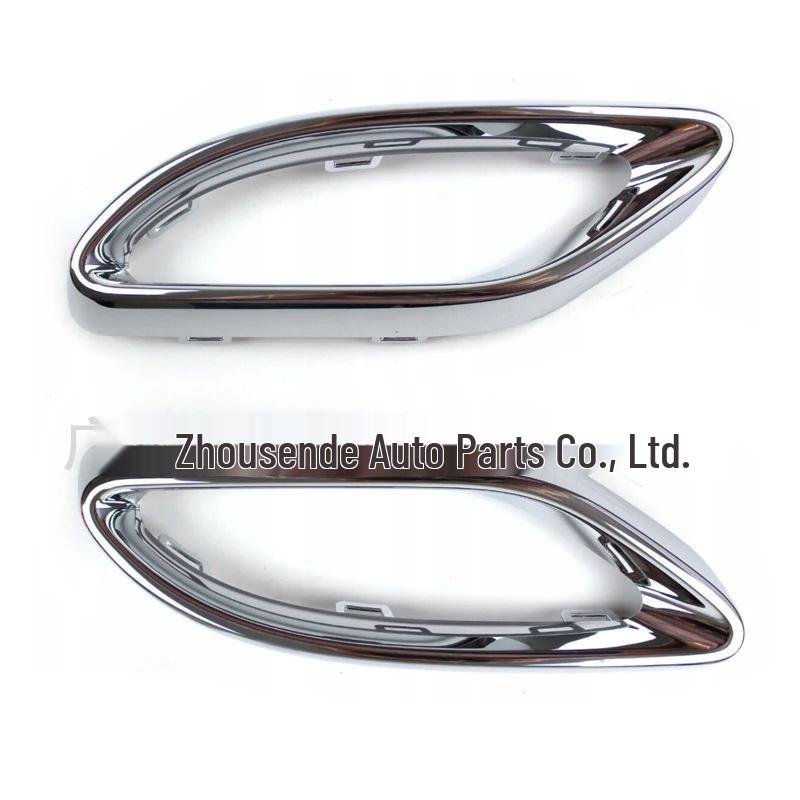 A2058852221/A2058852321 Electroplated Bright Black Tailpipe Trim for Mercedes