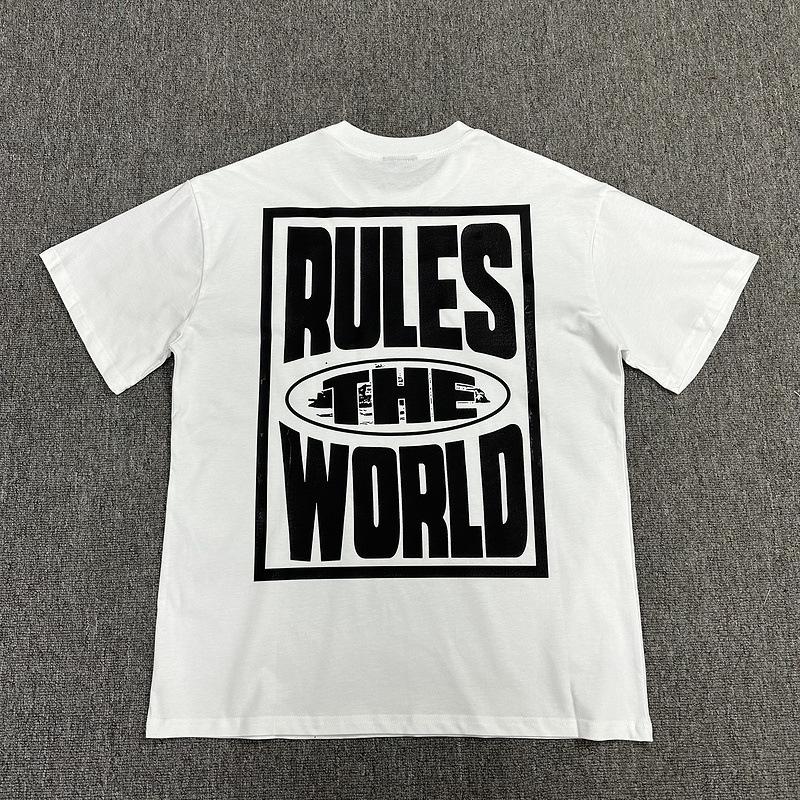 Corteiz Alcatraz Series T-shirts for Men and Women, Short-sleeve Short Sleeve with Lettered Logo Print Crew Neck Loose Casual T-shirt