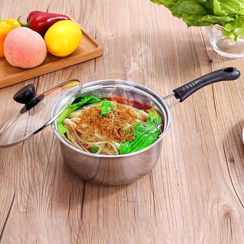 Küchentöpfe und Pfannen Set Verdicktes Edelstahl Töpfe und Pfannen Set Antihaft Töpfe und Pfannen Set Töpfe und Pfannen