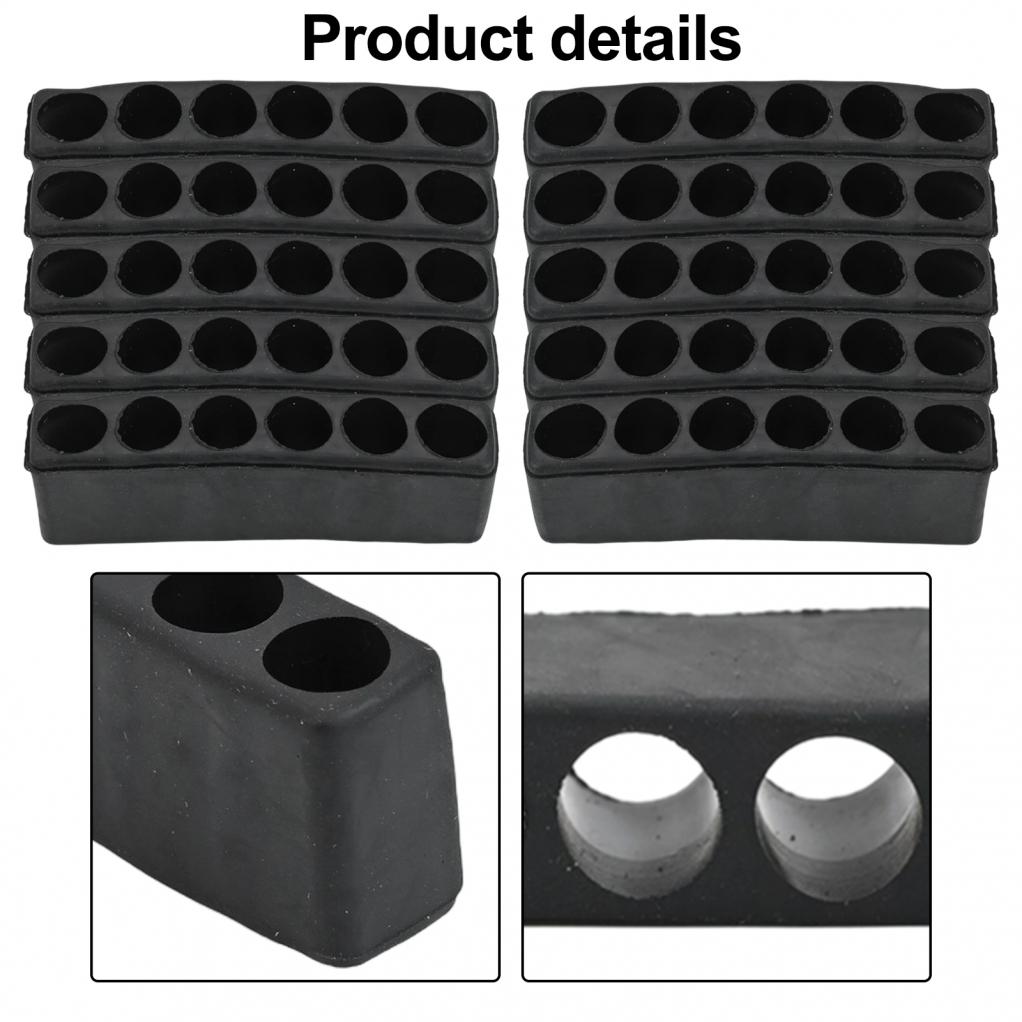 Professional 10pcs Screwdriver Bit Holder for 1/4 Inch Hex Tools 6/11 Holes