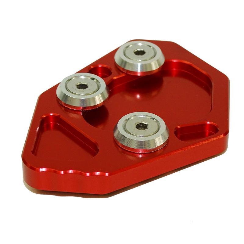 waase For BMW K1200R K1200S K 1200 S R 2005 2006 2007 2008 Kickstand Foot Side Stand Extension Pad Support Plate