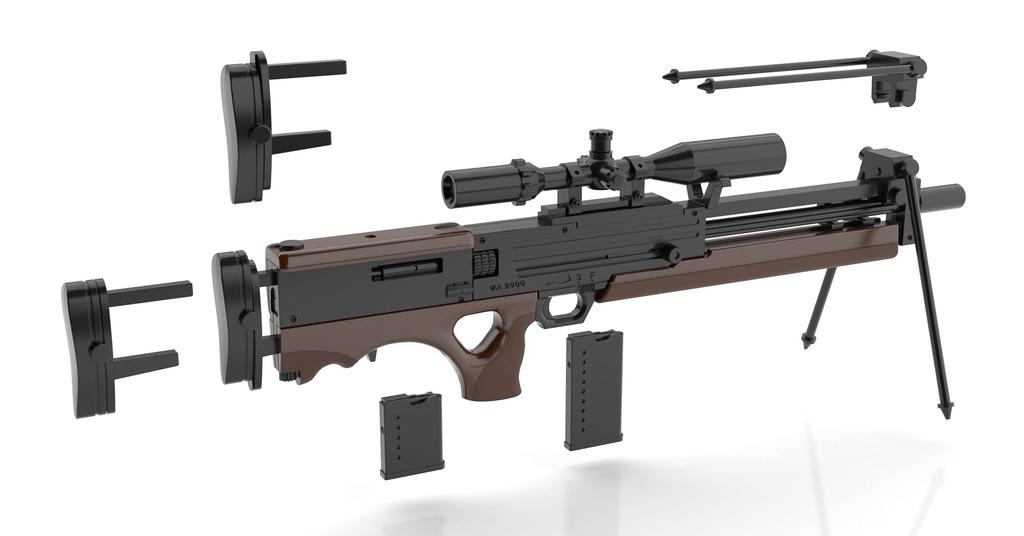 Little Armory LADF15 Dolls' Frontline WA2000 Type Plastic Model 317074