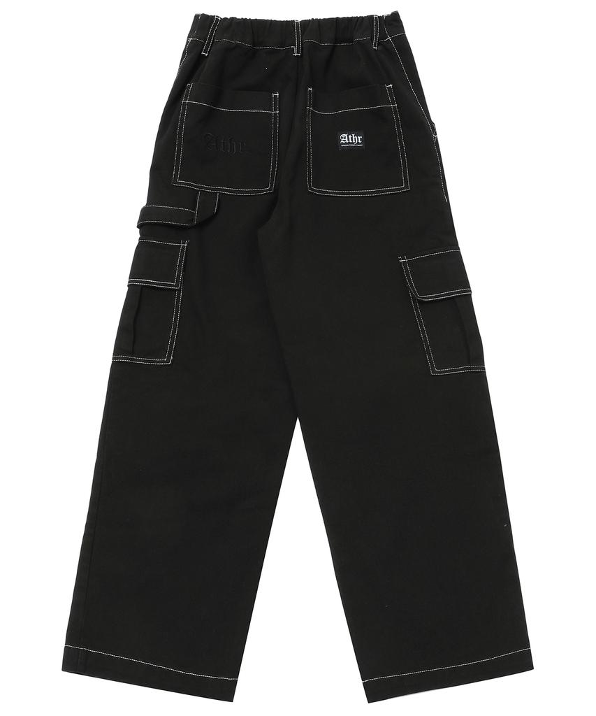ANDTHEOTHER Black Cargo Pants
