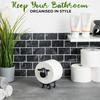 Sheep Toilet Paper Holder, Creative Animal-Themed Bathroom Organizer, Funny Novelty Home Decor