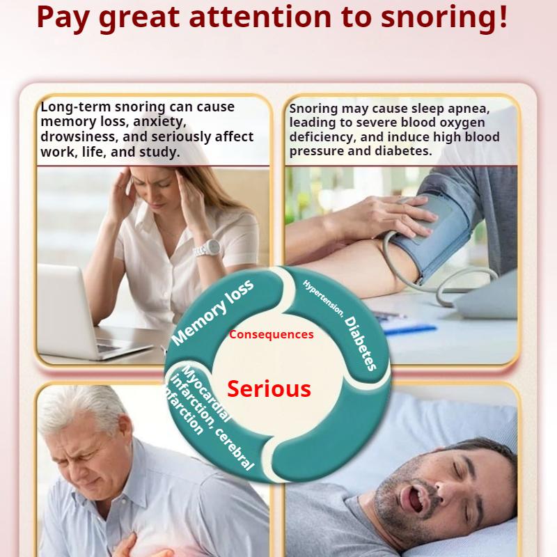 Genuine Anti-snoring Device for Snoring, Special Sticker for Women and Men Sleeping with Severe Snoring