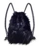 Other-Worldly Ribbon Gym Sack [Black Fur]