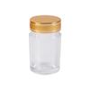 Acrylic Sealed Food Grade Plastic Storage Jar with Lid for Reishi Spore Powder