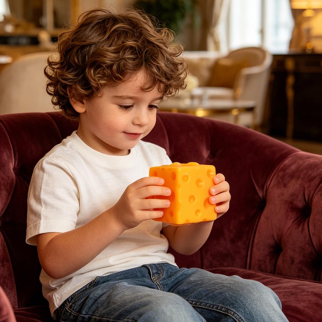Großer Schaumstoffwürfel Spielzeug Stressabbau Weich zum Kneten Sensorisches Spielzeug für Büro Zuhause Klassenzimmer Entspannung Spieltherapie