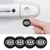 CKWQ4 20mm Car Door Keyhole Protective Stickers for KIA sportage ceed sorento cerato optima picanto rio soul k3 k5 stonic Accessories