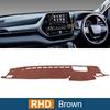 For Toyota Highlander XU70 Kluger Hybrid     2024 Car Dashboard Cover trument Desk Sun Shade Non-Slip Pad Mat