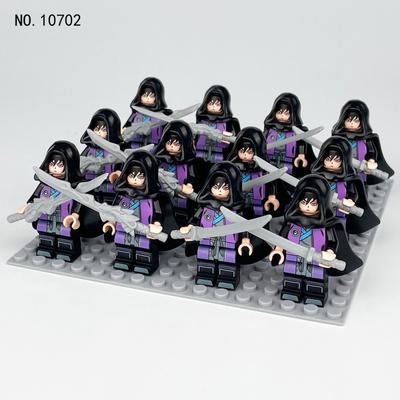 12pcs Assassin Sculpted Toy Building Blocks for Children's Gifts