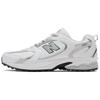 Nb 530 V1 Lace Comfortable Shock Absorption Rebound Golf Shoes Men Sneaker White Silver UGS530F