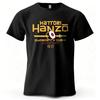 2026 Samurai Katana Sushi Graphic Print T Shirt Men Retro Japanese Warrior Culture Casual Short Sleeve Cotton Streetwear Tee