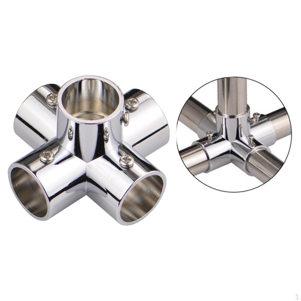 Anslutning för runda rör, 1 tum 25 mm Monteringslösning Hem Torkställ