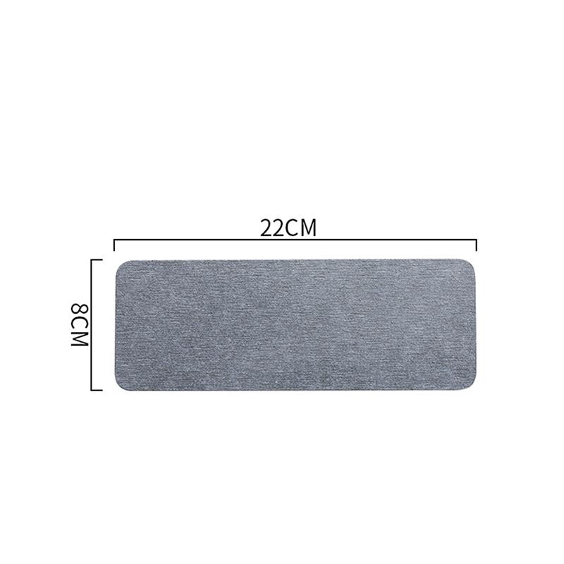 Home Diatomite Mat Water Absorbing Pad Heat Resistant Coaster Diatomaceous Slip