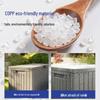 Outdoor Large-Capacity Dustproof Storage Box for Sun Protection, Courtyard, Garden, and Camping Organization.