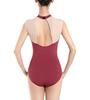 ballet leotard for ballet dance gymnastics collar ballet gymnastics yoga dance leotard [flexdans] Women's adults, clothes, clothes, stand-up design,
