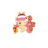 New Chinese Style Pony Baoli Lion Dance Metal Brooch Ma Guochao Festive Merchandise Clothes Schoolbag Accessories