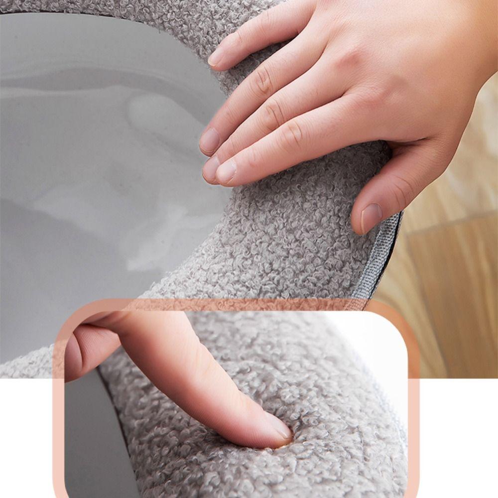 Zipper Style Cushion+lid Cover Bathroom Universal Closestool Seat Case Toilet Seat Cover  Toilet