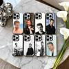 Actor E-Eric D-Dane Phone Case For iPhone17,16,15,14,13,12,11 Plus,Pro Max Black Candy Silver Phone Case