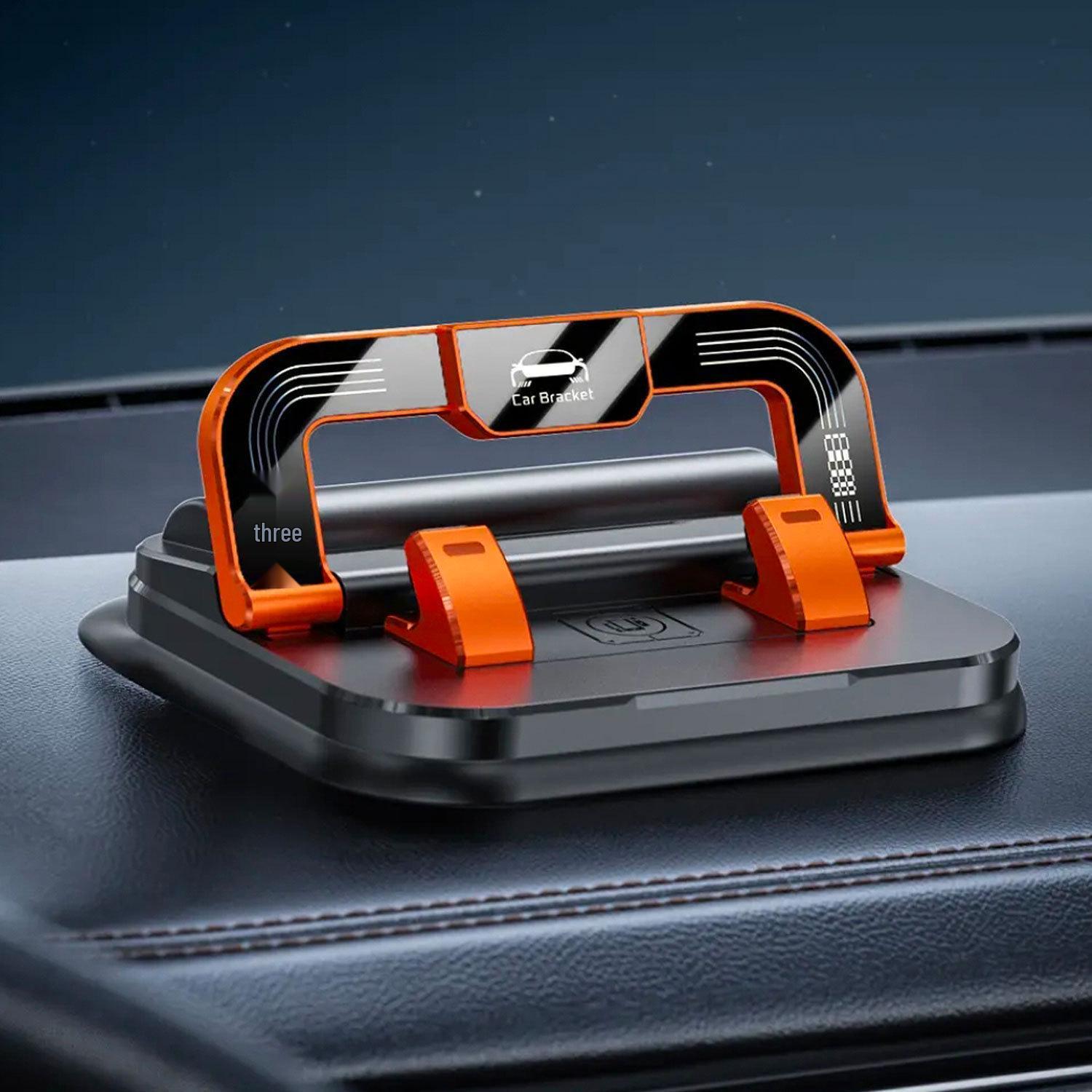 

2026 Car Phone Holder: Stable, Anti-Shake, Universal Dashboard Mount with Number Plate Ornament