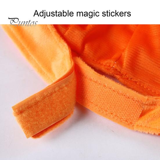 Comfortable Festive Outfit for Puppies Pet Halloween Pumpkin Hat, Funny Devil Horn Cat Plush Cozy Cute Spooky Festival Celebration Hat Cats
