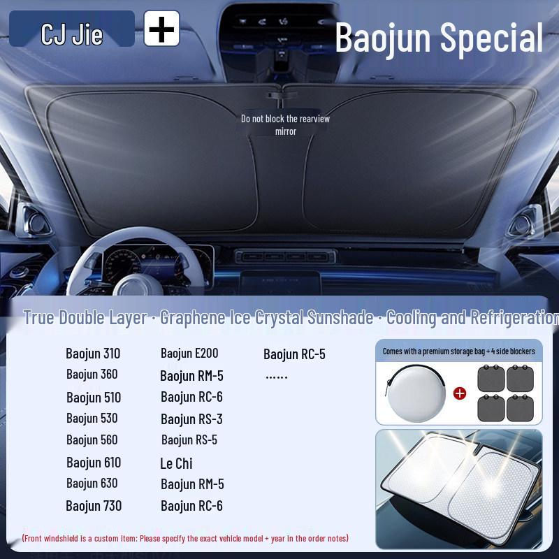 Car Windshield Sunshade Umbrella - Heat and Sun Blocker Visor Cover