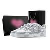 Court Vision 1 Smiley Face Fading, Heart Box Abrasion Resistant Low Top Skateboard Shoes Men's Light Gray HM9862-002(Team773--)