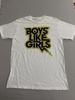 Boys Like Girls Band T-shirt - Thunder Lightning Tee - XL