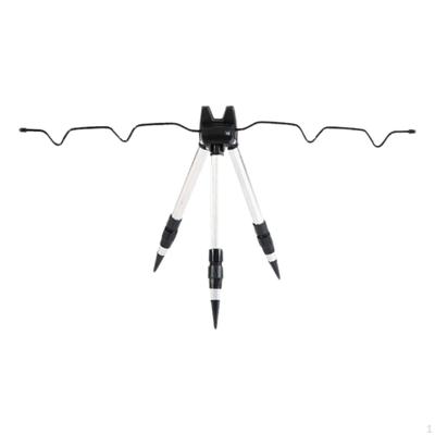 Collapsible Rods Tripod Stand Holder Portable Bracket for Outdoor Rod Beach Pier