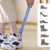 Shoe Horns For Men Retractable Stick With Foot Measuring Shoe Spoon Portable Travel Shoehorn For Men Elderly Kids Pregnant Women