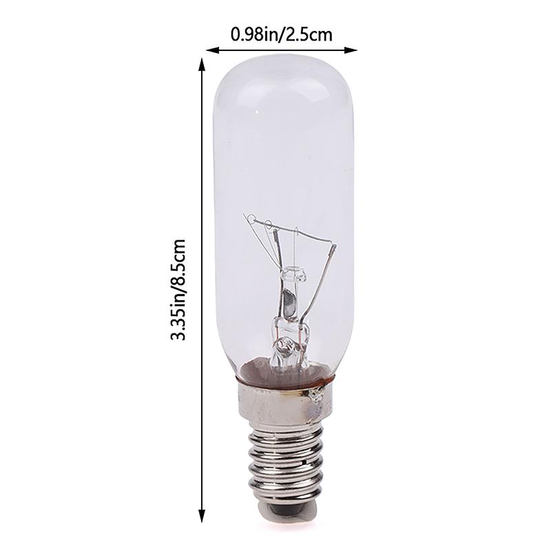 1 ks žárovka do odsavače par E14 LED světlo T25 220V 40W žárovka do odsavače par, žárovka s vláknem, kontrolka osvětlení