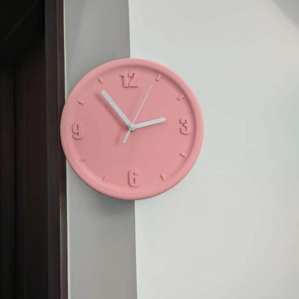 Corner Clocks Creative Wall Clocks Elegant Minimalism Clock Watch Digital Design Living Room Clock Modern Home Aesthetic Decoration Accessories