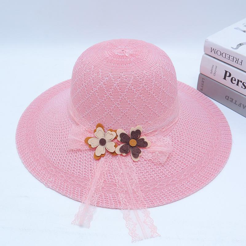 Women's Summer Wide Brim Straw Sun Hat for Beach & Vacation