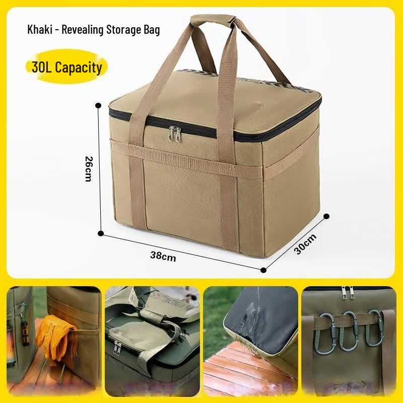 Gongziyu Outdoor Camping Storage Bag 38x30x26cm