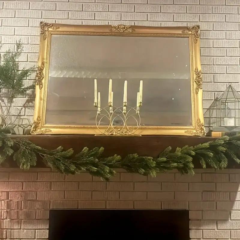 Künstliche Grüne Pflanze Kiefernnadel Rattan Weihnachts-Handwerksdekoration PE Kiefernnadel Rattan Dekoration Indoor Girlande