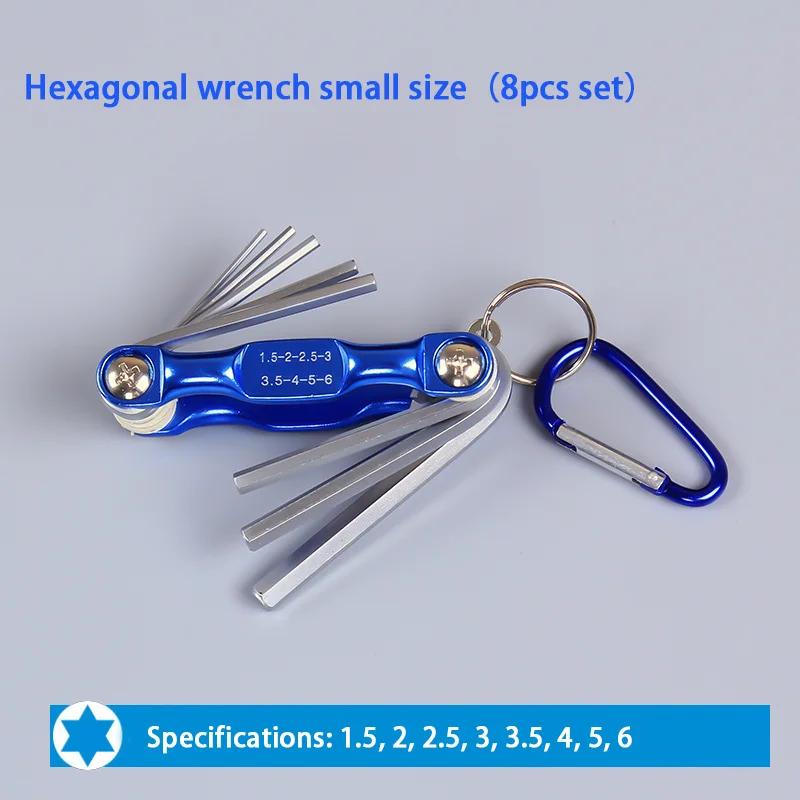 

Outdoor folding portable tools, portable wrench pliers, hexagonal set, multifunctional screwdriver, universal size wrench