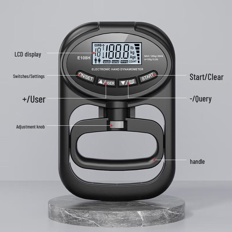 Smart Hand Grip Strength Tester