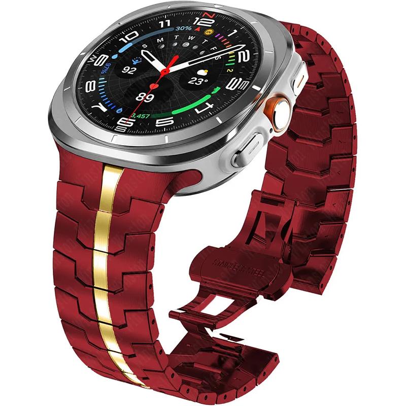 Bracelet for Samsung Galaxy Watch Ultra 2025 Correa Stainless Steel Metal Band for Samsung Ultra 7 Galaxy Ultra 47MM Wrist Strap